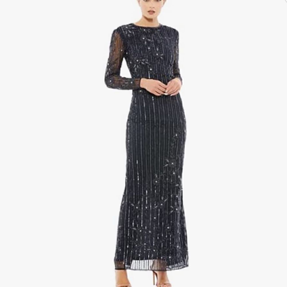 Mac Duggal 93626 Modest Dress for Evening AUTHENTIC